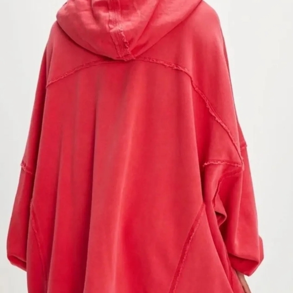 NWT Free People We The Free We Hoodie Size Large - Picture 3 of 4